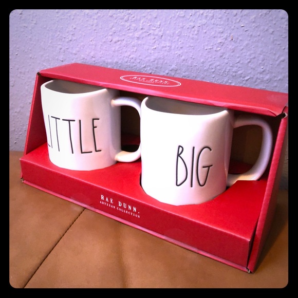 Rae Dunn Other - ❤️❤️Rae Dunn Little & Big Mug Set - Last SET!